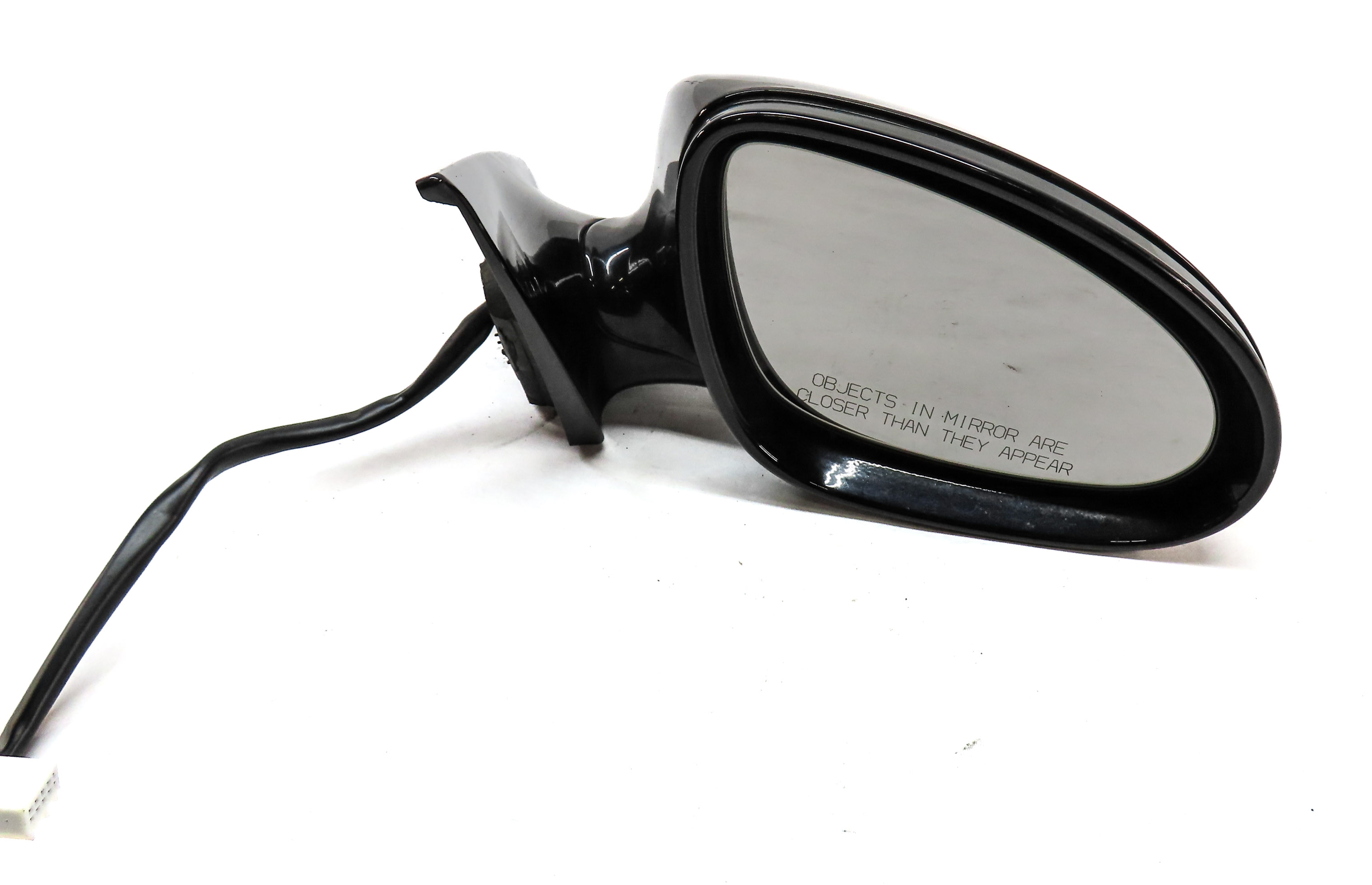 06-08 MB CLS55 CLS500 CLS550 CLS63 W219 RIGHT HEATED MEMORY DOOR MIRROR (Black) — exact item pictured